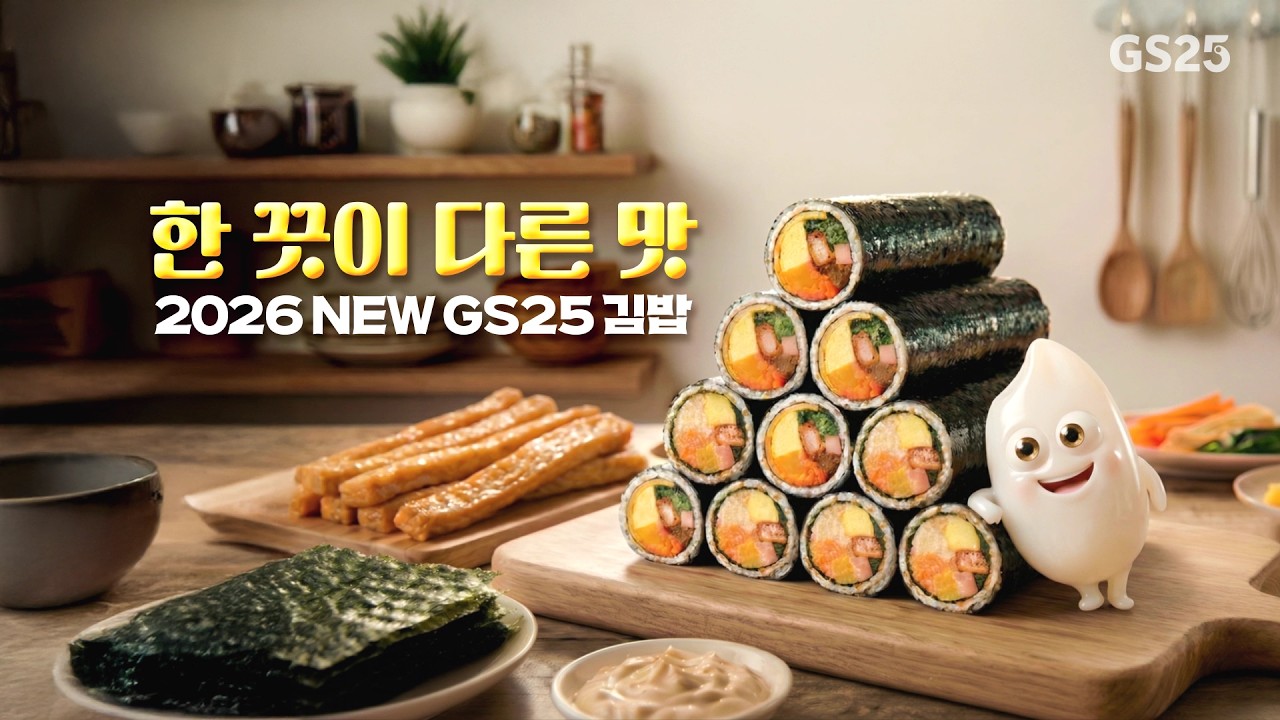 한 끗이 다른 NEW 김밥
